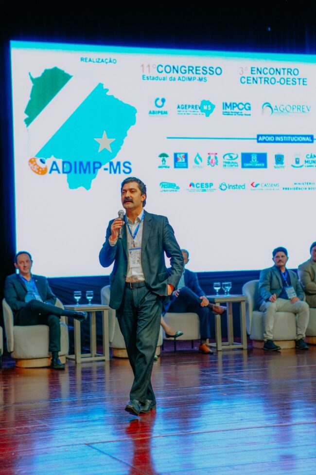 Vereador de Campo Grande, Flávio Cabo Almi destaca fortalecimento da previdência pública durante Congresso