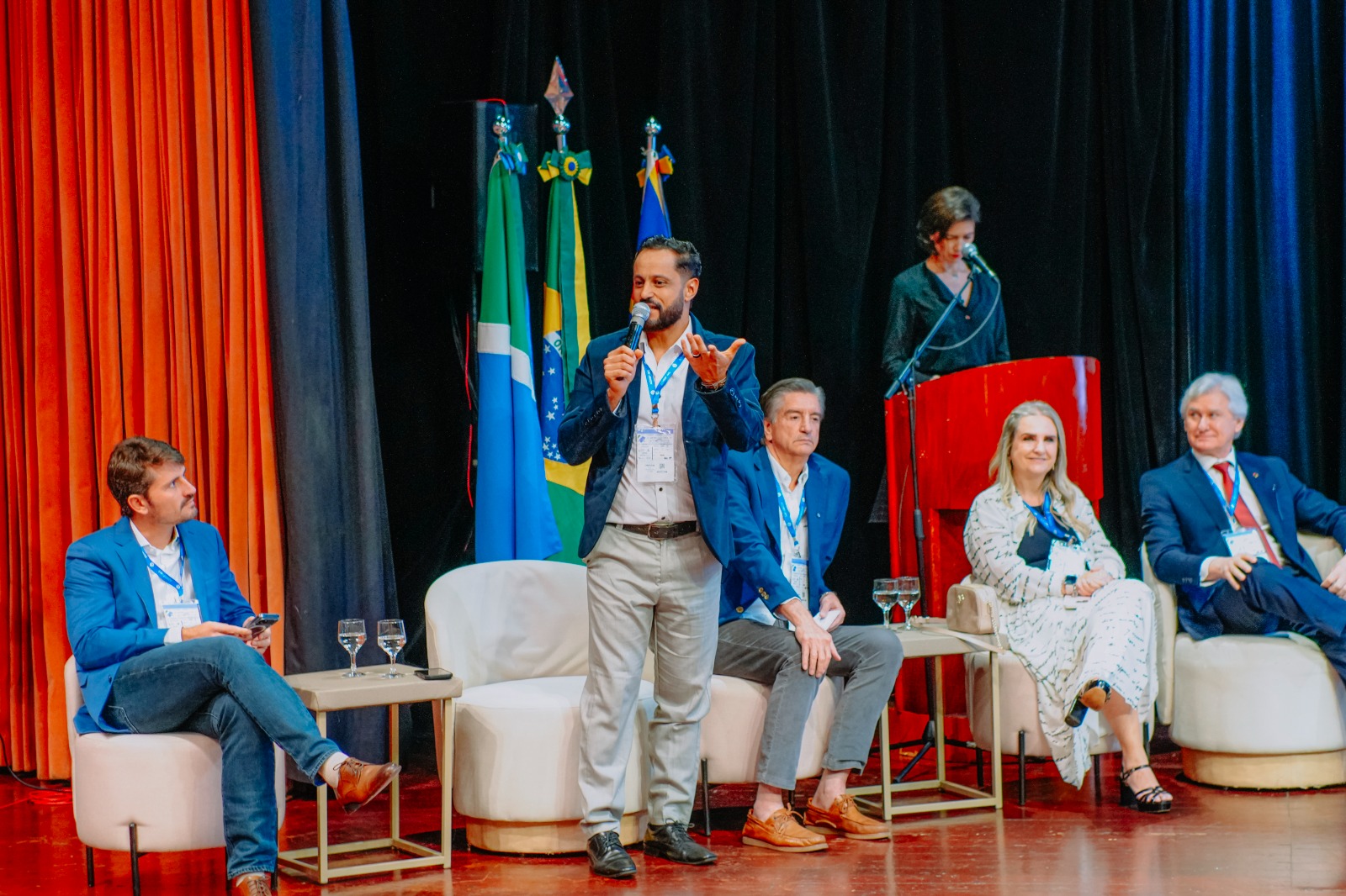 Vice-presidente da FETEMS destaca diálogo institucional e fortalecimento da previdência durante Congresso