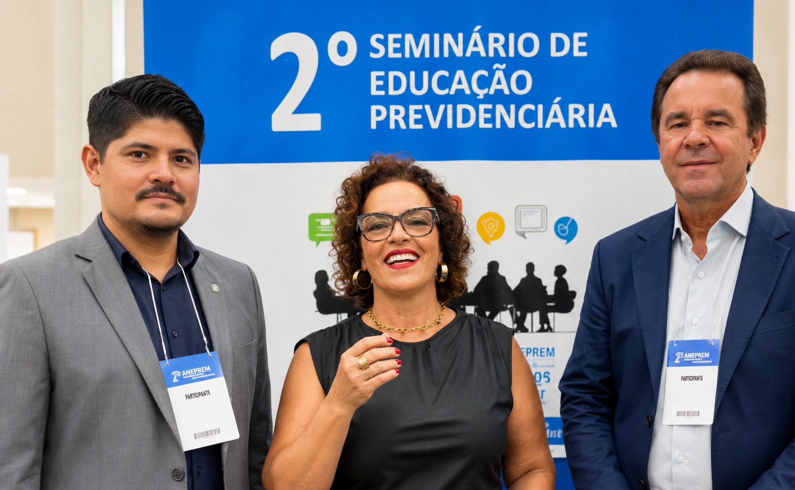 Diretor do Centro-Oeste da ANEPREM, Michel Vaz Morrison, participa do 2º Seminário de Educação Previdenciária